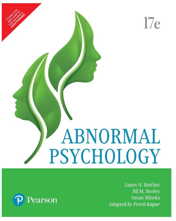 Abnormal Psychology 17e